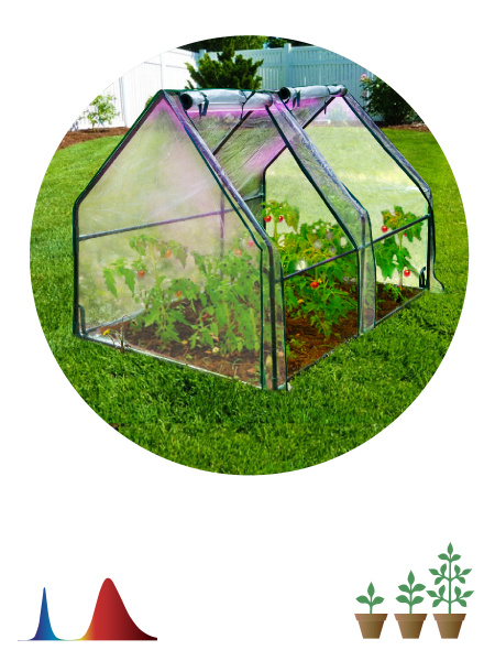 ЭРА Теплица ЭРА FITO-House-medium со светильниками в комплекте, 1800х900х900 мм, 2 отсека ЭРА Теплица ЭРА FITO-House-medium со светильниками в комплекте, 1800х900х900 мм, 2 отсека