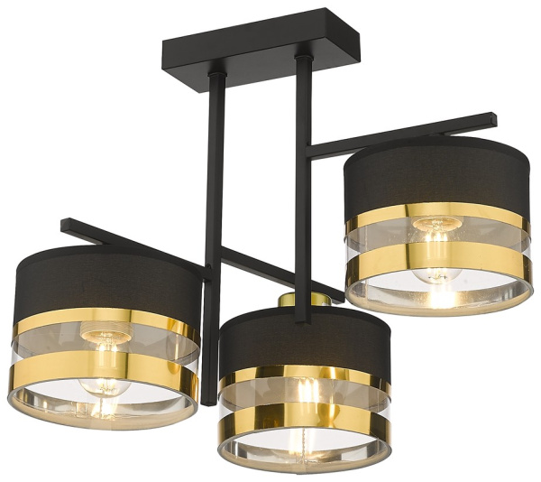 Velante 294-307-03, Светильник потолочный E27,3x40W