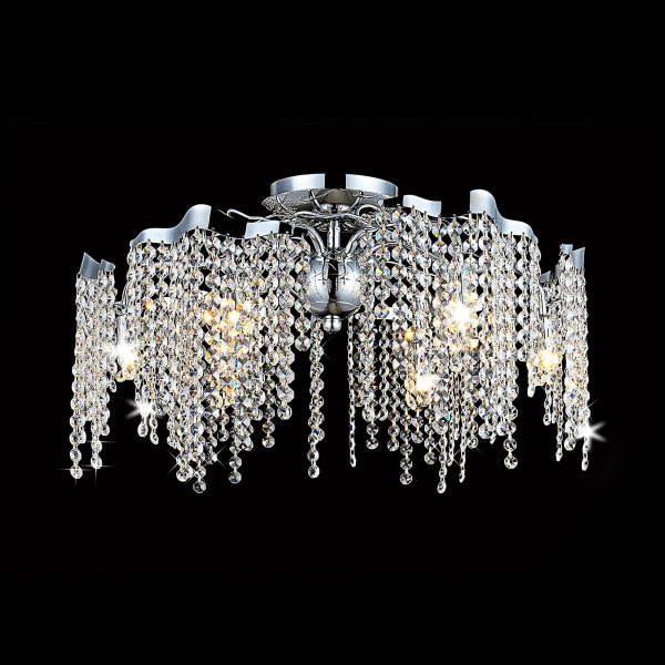 Citilux CL325161 Рита Хром+Прозр. Светильник Люстра