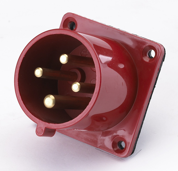 Купить DEKraft Вилка щитовая 624 3Р+РЕ 32А 380В IP44 ВЩ-102 26063DEK