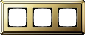 Gira ClassiX Латунь/Латунь Рамка 3-ая 0213631