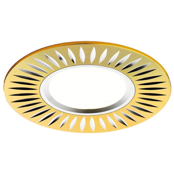 Ambrella Встраиваемый потолочный точечный светильник A507 GD/AL золото/алюминий MR16