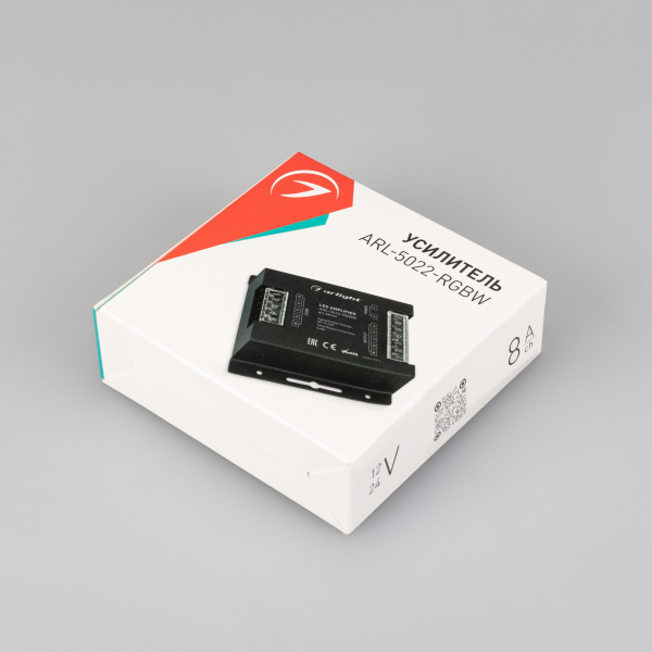 Купить Arlight Усилитель ARL-5022-RGBW (12-24V, 4x8A, 384-768W) (IP20 Металл, 3 года) 027141