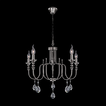 Citilux CL437154 Рига Черн.Хром Светильник Люстра