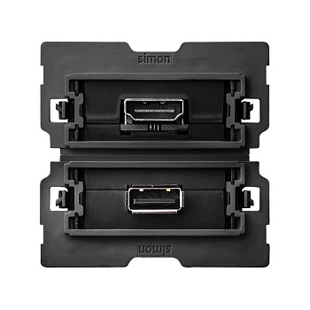 Simon 100 Розетка HDMI v1.4 + USB 2.0 10000563-039