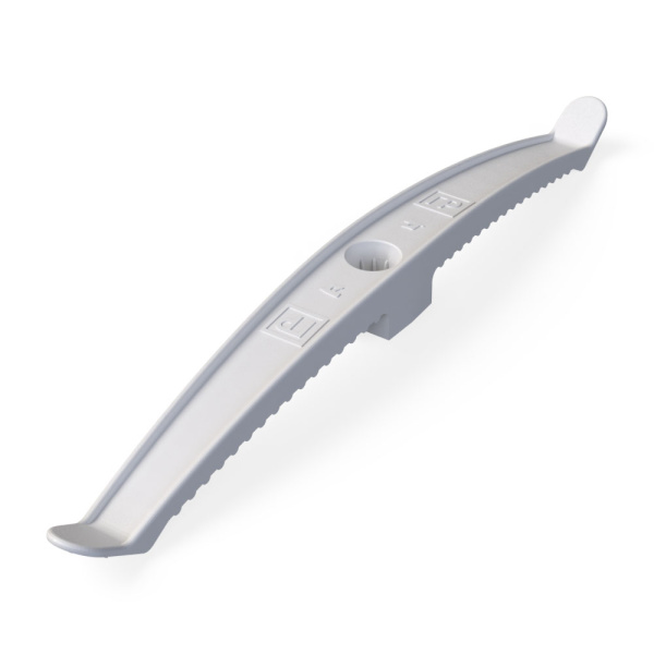 Промрукав Держатель кабеля двусторонний для прямого монтажа белый (20шт/120шт уп/кор) PR13.0384