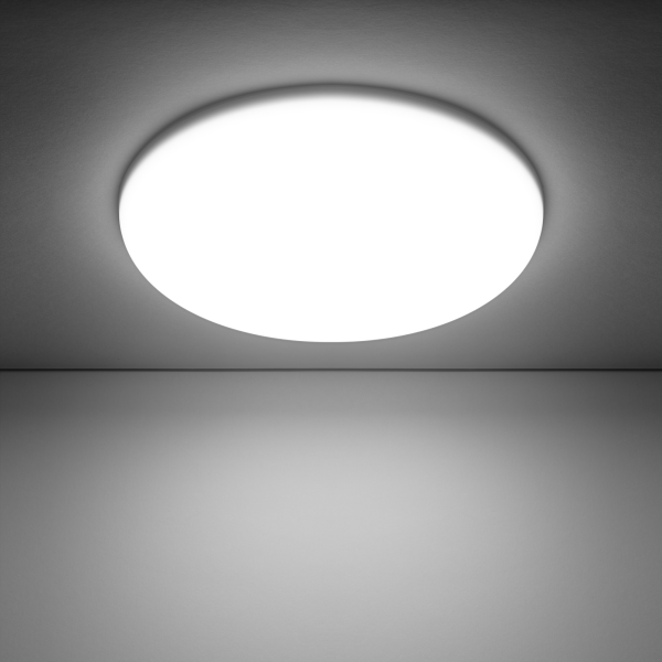 Купить Gauss Светильник Frameless круг 24W 2400lm 4000K 85-265V IP20 монтаж Ø155 170*27мм LED 967511224