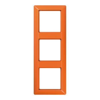 JUNG AS 500 Оранжевая Рамка 3-ая ударопрочная AS583BFO