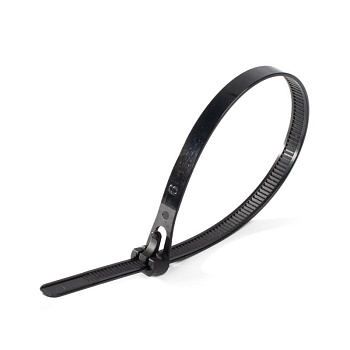 Fortisflex Стяжки нейлоновые КСР 7,5*300 (ч) (100шт.) 80146