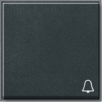 Gira TX-44 Антрацит Клавиша 1-ая с символом звонок 028667