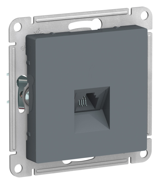 Купить Systeme Electric AtlasDesign Грифель Розетка телефонная RJ11, механизм