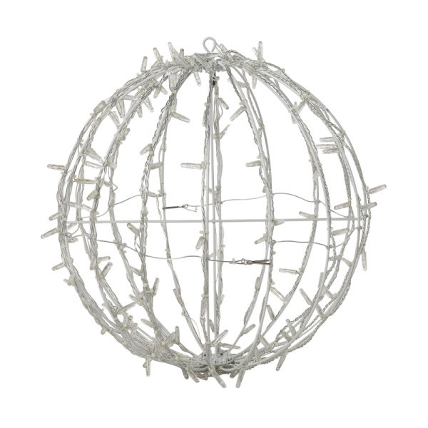 NEON-NIGHT Шар светодиодный 230V, диаметр 30 см, 120 светодиодов, эффект мерцания, цвет теплый белый 501-609