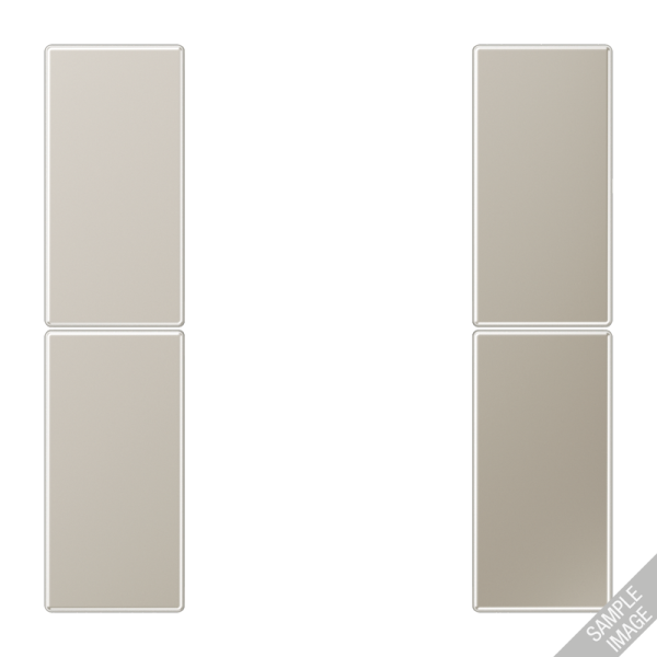 JUNG KNX Хром Комплект накладок 2гр GCR2502TSA