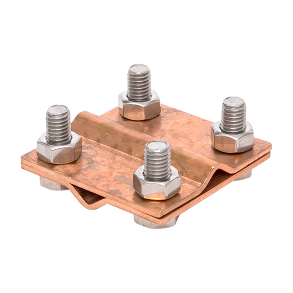 Купить EKF PROxima Зажим крестовидный прут-прут (пластина 57x57мм) Cu