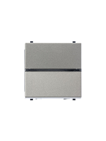 Купить ABB NIE Zenit Шампань Выключатель 1-клавишный 2 мод 2CLA220100N1901