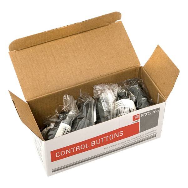 Купить EKF PROxima Кнопка SW2C-10D с подсветкой желтая NO