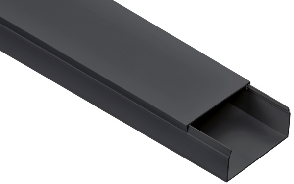 Кабель-канал 80х40 "ЭЛЕКОР" черный (10м) IEK