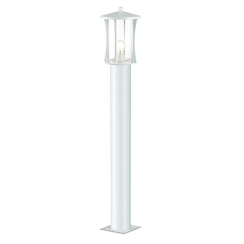 Odeon Light 4173/1F ODL19 699 белый/прозрачный Уличный светильник 110см IP33 E27 1*40W GALEN