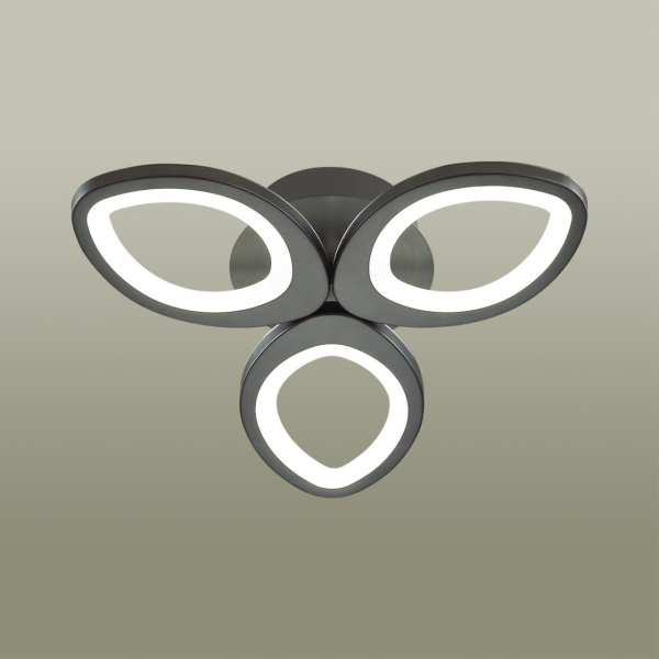 Купить Lumion 4575/60CL LEDIO LN21 черный Люстра потолочная LED 60W 3430Лм 3000-6000K 220V LULU