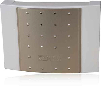 Zamel Звонок "16 МЕЛОДИЙ", проводной, электронный, 2ААх1,5В + 8...220В, серый+белый, 84 дБ DNU-912/N