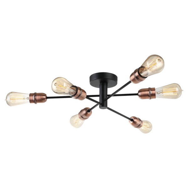 Lussole Комплект GRLSP-8200 (Светильник LSP-8200, 5526 Лампа светодиодная 6W E27 6 шт.)