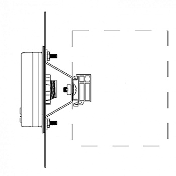 SE Powerlogic Крепежный адаптер (комплект) для выносного дисплея METSEPMAK