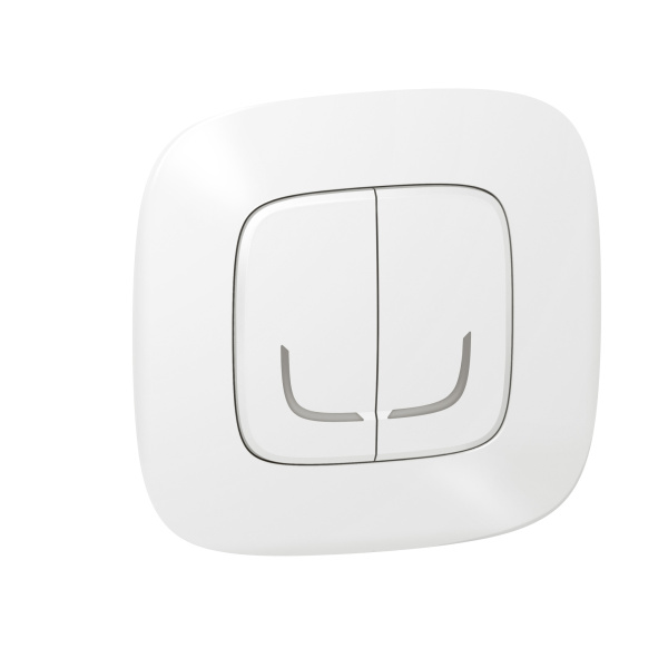 Legrand NETATMO Valena ALLURE Бел Выключатель 2-клавишный беспроводной 752587