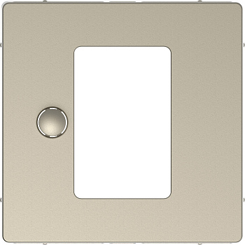 SE Merten D-Life Сахара Накладка центральная для сенсорного термостата MTN5775-6033