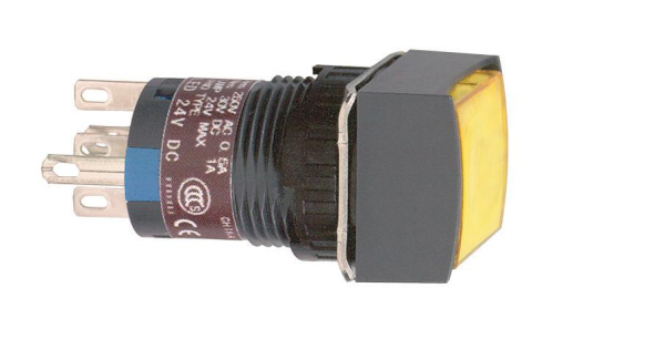 Купить SE Кнопка с подсветкой НО НЗ 12В (XB6ECW5J1P)