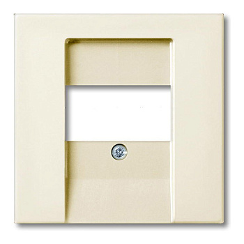 ABB BJB Basic 55 Беж Накладка аудиорозетки и ТЛФ/комп ТАЕ розеток 2CKA001724A4279