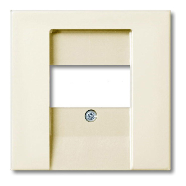ABB BJB Basic 55 Беж Накладка аудиорозетки и ТЛФ/комп ТАЕ розеток 2CKA001724A4279