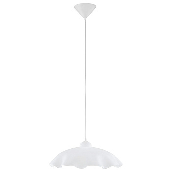 Eglo 13993 Подвес CAROLA, 1x60W(E27), белый, сатиновый