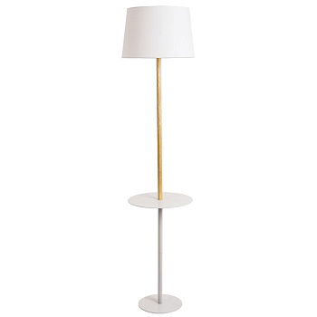 Arte Lamp A2102PN-1WH Торшеры с одним плафоном