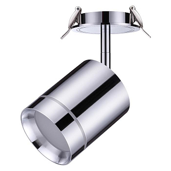 Novotech 357906 NT19 071 хром Встраиваемый светильник IP20 LED 3000K 9W 160-265V ARUM