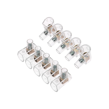 Концевой зажим винтовой изолированный КЗВИ 4 мм (5х1) (20 шт./уп.) Rexant 07-5702