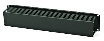 Hyperline CM-2U-PL-COV Кабельный организатор пластиковый с крышкой, 19", 2U 16487 Hyperline CM-2U-PL-COV Кабельный организатор пластиковый с крышкой, 19", 2U 16487