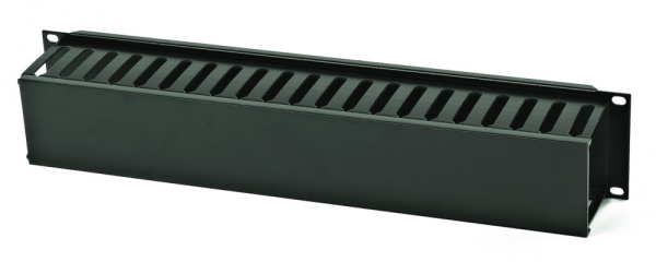 Hyperline CM-2U-PL-COV Кабельный организатор пластиковый с крышкой, 19", 2U 16487 Hyperline CM-2U-PL-COV Кабельный организатор пластиковый с крышкой, 19", 2U 16487