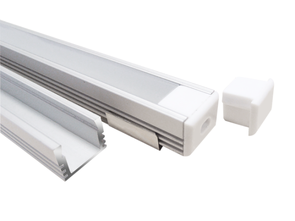 Купить Jazzway Профиль  PAL 1612 накладной (2м) анодированный .1009647