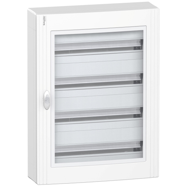 SE Pragma Бокс навесной 96мод (4р) 550x750x173 метал.прозрачная дверь PRA29424