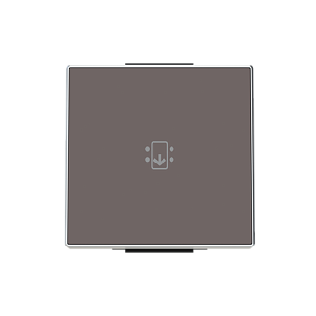 ABB SKY Тауп Накладка для механизма карточного выключателя с линзой подсветки и маркировкой 2CLA851400A6301