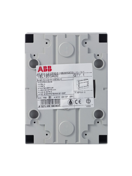 Купить ABB Mistral65 бокс навесной 4М прозрачная дверь (без клемм) 1SL1200A00