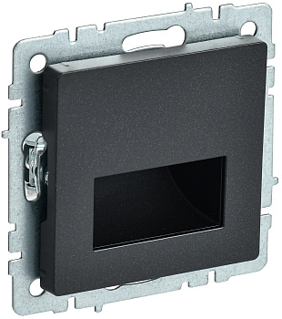 IEK BRITE BASE Черный Подсветка LED встр. ПЛ20-БрЧ