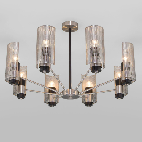 Купить Eurosvet Люстра в стиле лофт 70139/8 никель a057948
