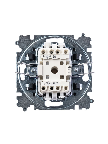 Купить ABB EPJ Levit белый / дымчатый чёрный Выключатель 1-клавишный 2CHH590145A6062