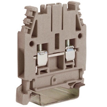 DKC CBC.4GR(Ex), проходной зажим серый 4 кв.мм