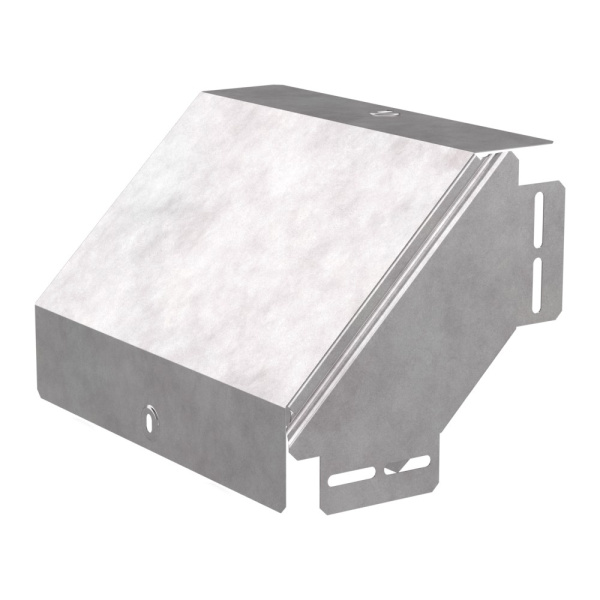 Промрукав Угол вертикальный внешний 90 градусов с крышкой Стандарт 300х100 PR16.0551