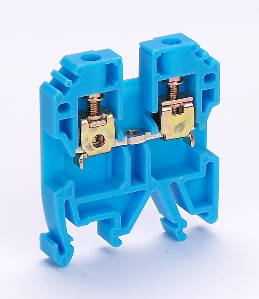 Dekraft Зажим наборный 35А 4мм2 ЗН-101 синий