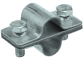 EZETEK Зажим соединительный пруток — стержень 16 мм параллельный, оцинк. 90550