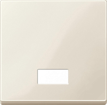 SE Merten SM Беж глянец Клавиша 1-ая с окошком, без линзы MTN432844