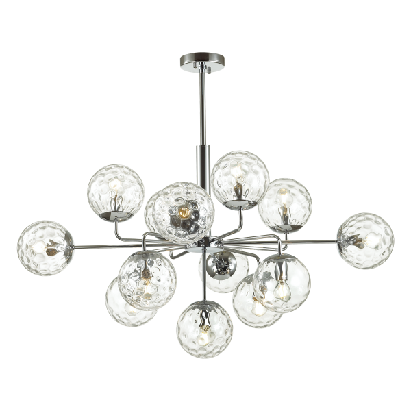 Купить Odeon Light 4982/13 MODERN ODL22 323 хром/прозрачный/стекло Люстра E14 13*40W VERASA